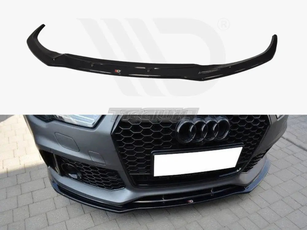 Maxton Design Front Splitter V.1 Audi RS7 C7 Facelift 14-17