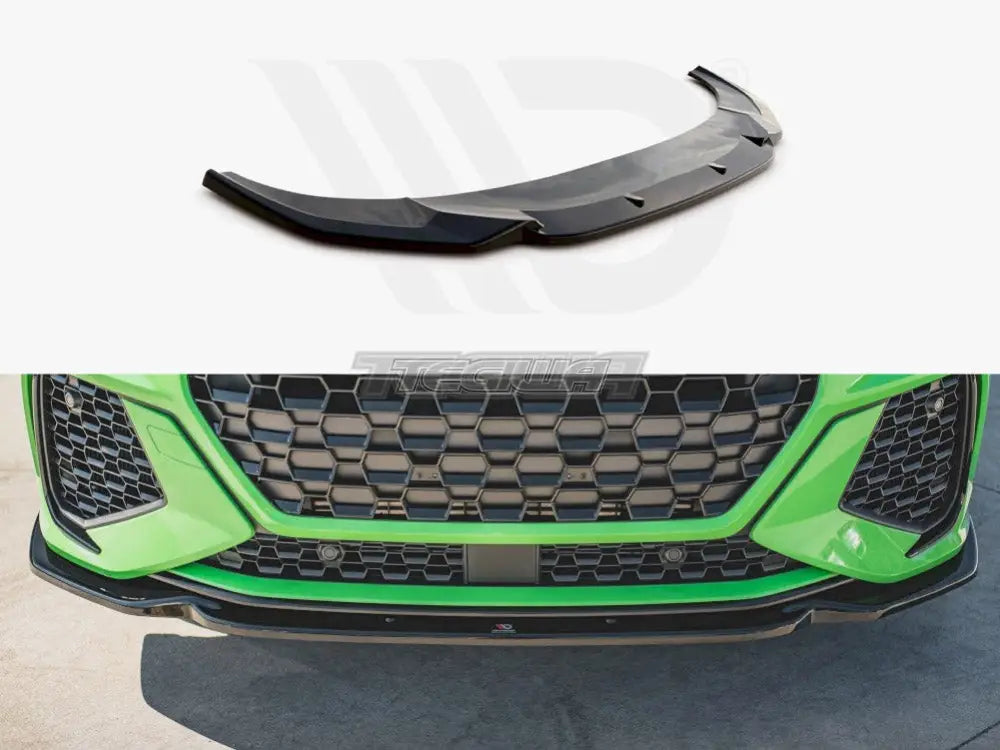 Maxton Design Front Splitter V.1 Audi RSQ3 F3 2019-UP