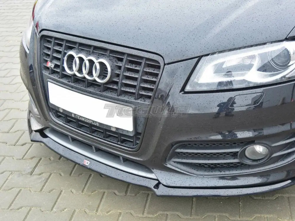 Maxton Design Front Splitter V.1 Audi S3 8P Facelift Model 09-13