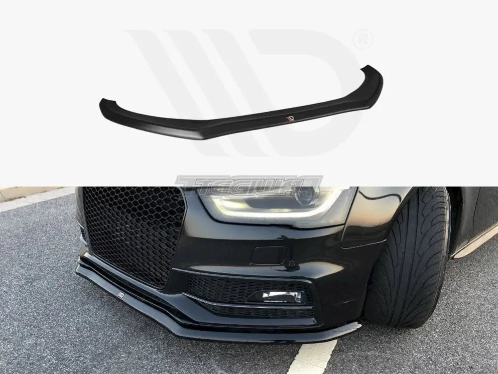 Maxton Design Front Splitter V.1 Audi S4 B8 A4 B8 S-line Facelift