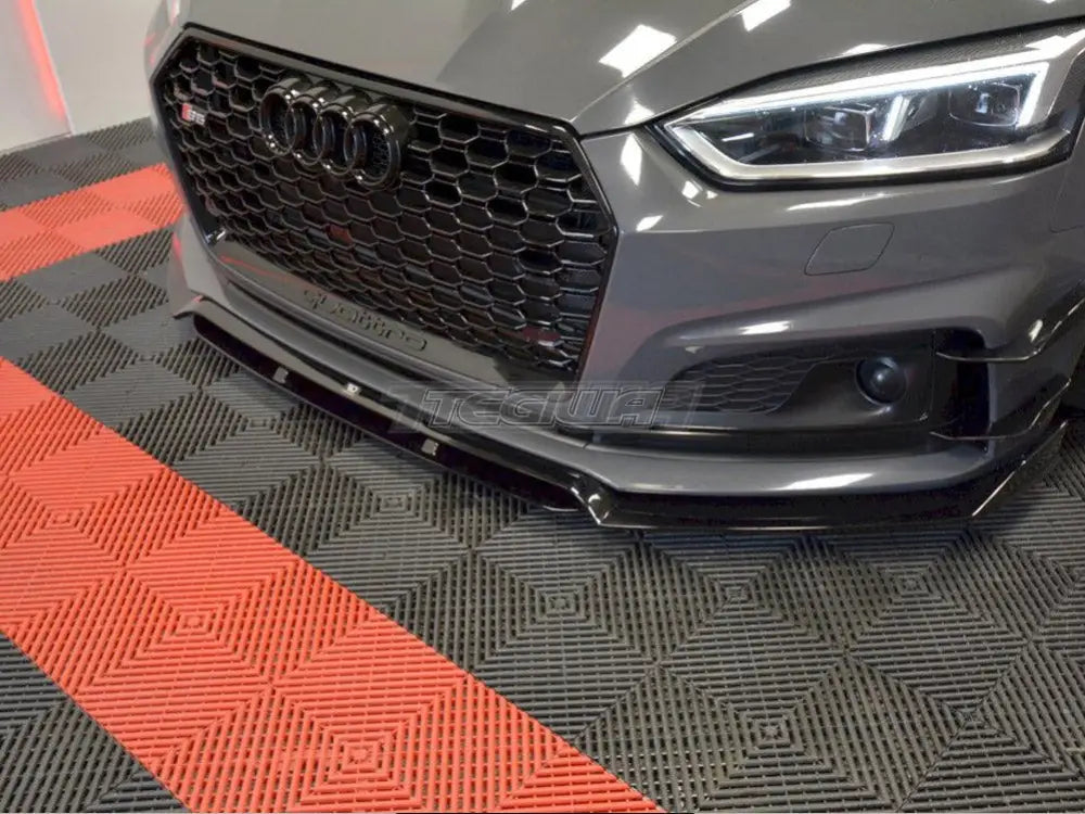 Maxton Design Front Splitter V.1 Audi S5 F5 2017 - UP