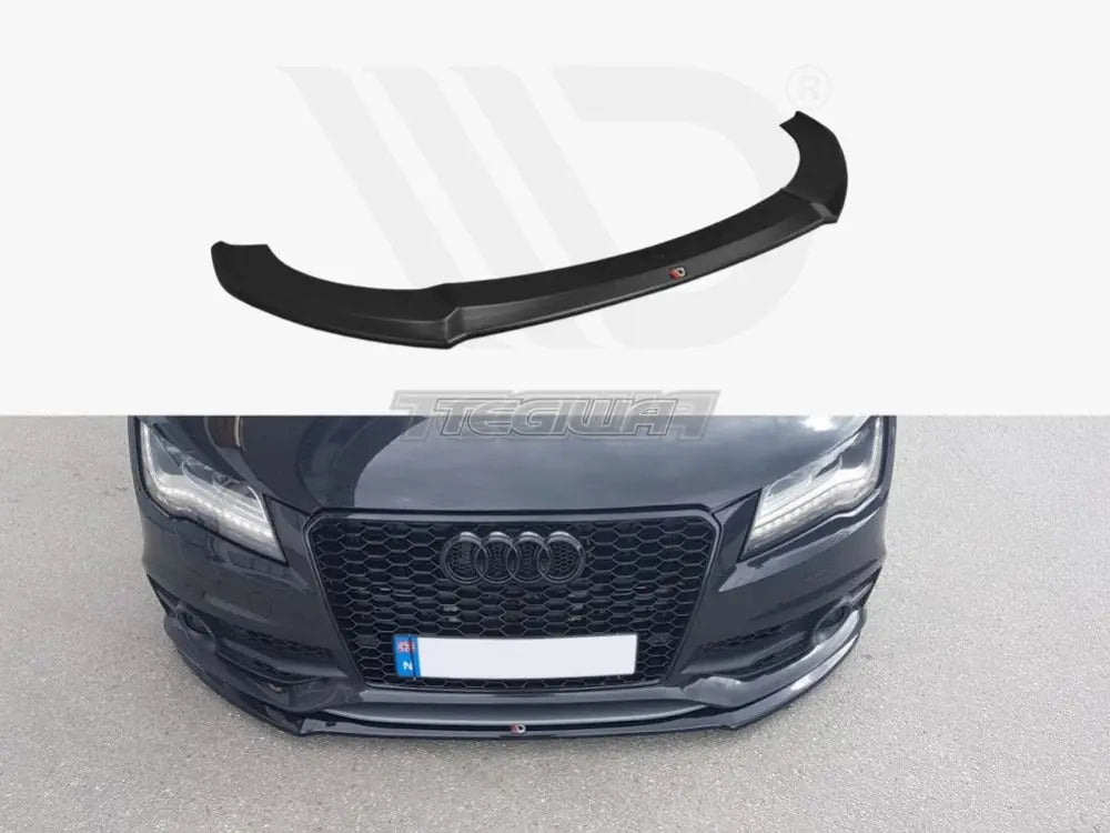 Maxton Design Front Splitter V.1 Audi S7 A7 S-line C7 10-14