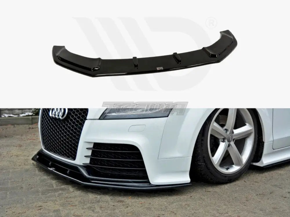 Maxton Design Front Splitter V.1 Audi TT MK2 RS 09-14