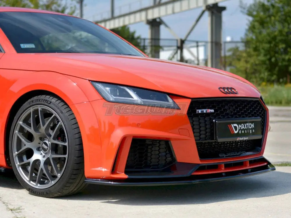 Maxton Design Front Splitter V.1 Audi TT MK3 8S RS 16-20