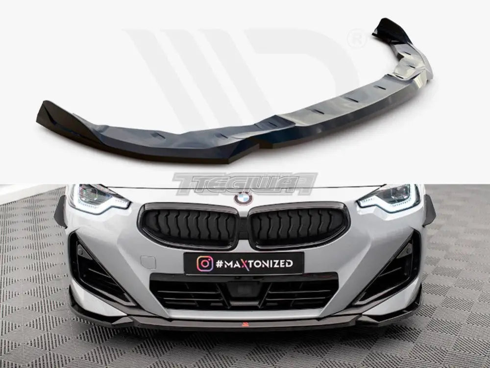 Maxton Design Front Splitter V.1 BMW 2-Series Coupe M-Pack M240i G42