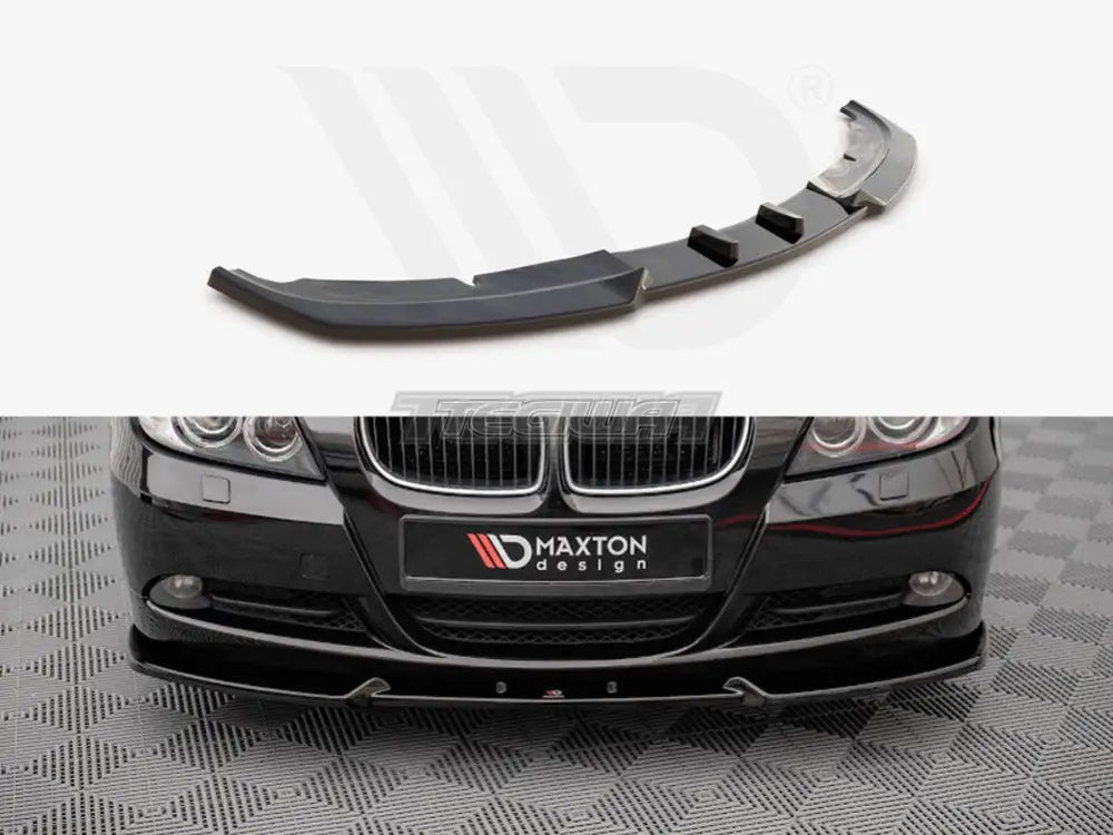 Maxton Design Front Splitter V.1 BMW 3-Series E90 04-08