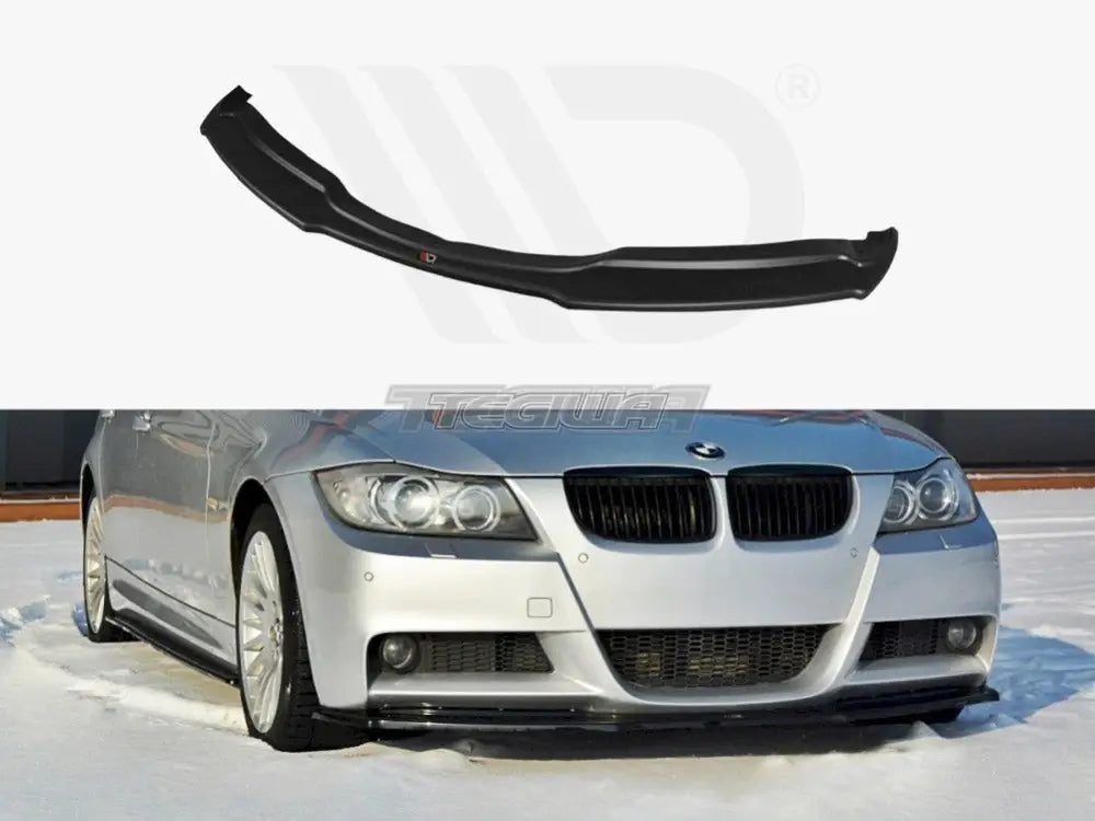 Maxton Design Front Splitter V.1 BMW 3-Series E90 M-sport 09-08