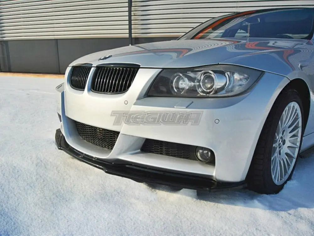 Maxton Design Front Splitter V.1 BMW 3-Series E90 M-sport 09-08