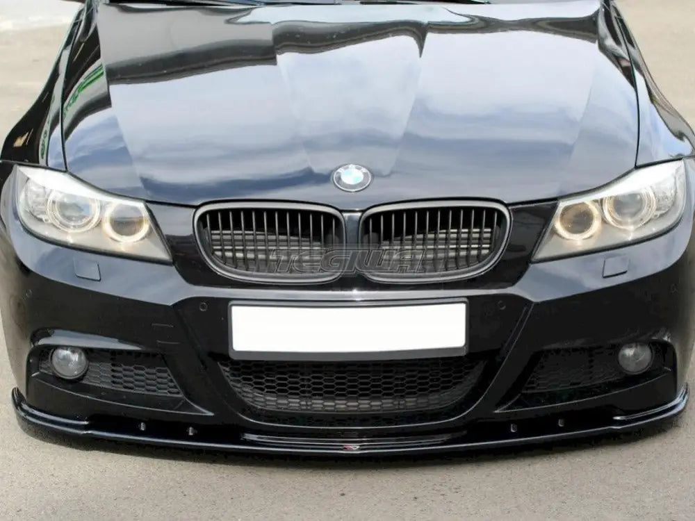 Maxton Design Front Splitter V.1 BMW 3-Series E91 M-sport Facelift 09-11