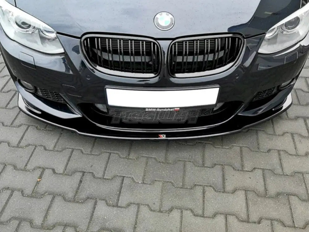 Maxton Design Front Splitter V.1 BMW 3-Series E92 M-sport Facelift 10-13