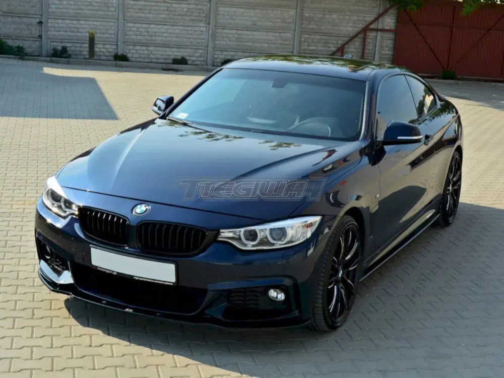 Maxton Design Front Splitter V.1 BMW 4-Series F32 M-sport 13-16