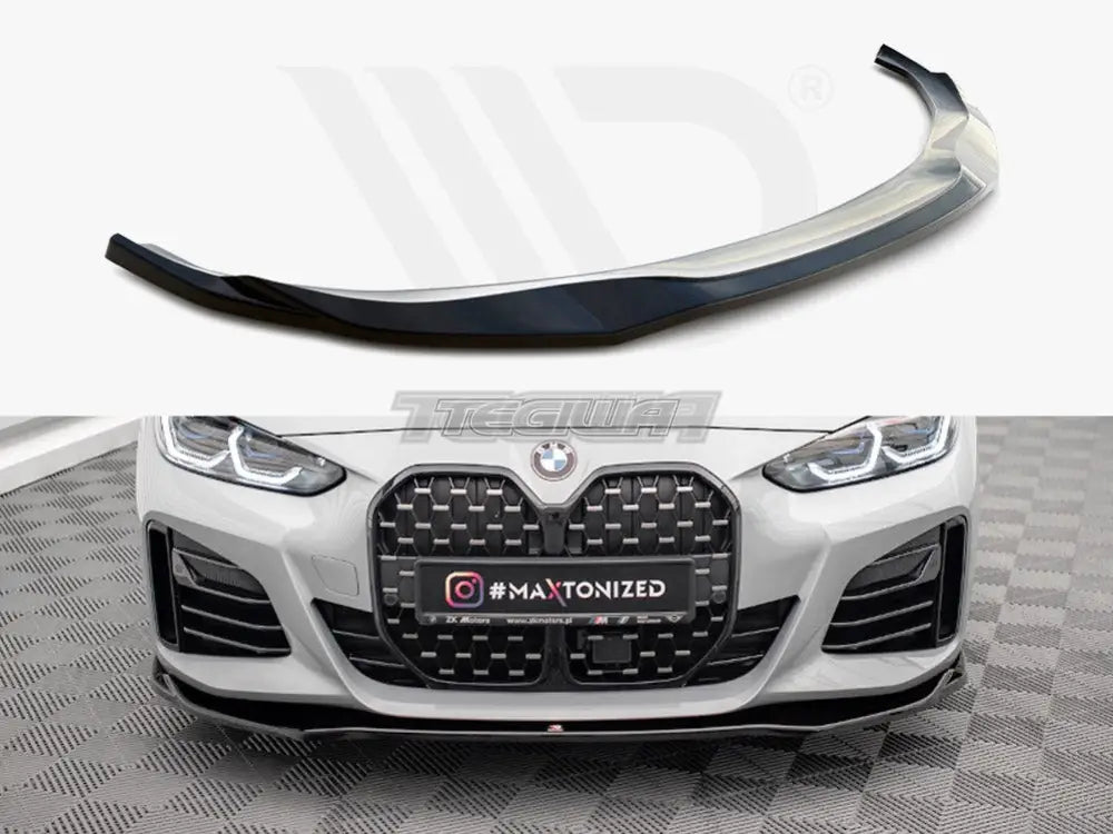 Maxton Design Front Splitter V.1 BMW 4-Series Gran Coupe M-Pack G26