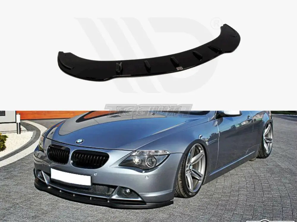 Maxton Design Front Splitter V.1 BMW 6-Series E63 E64 Preface Model 03-07