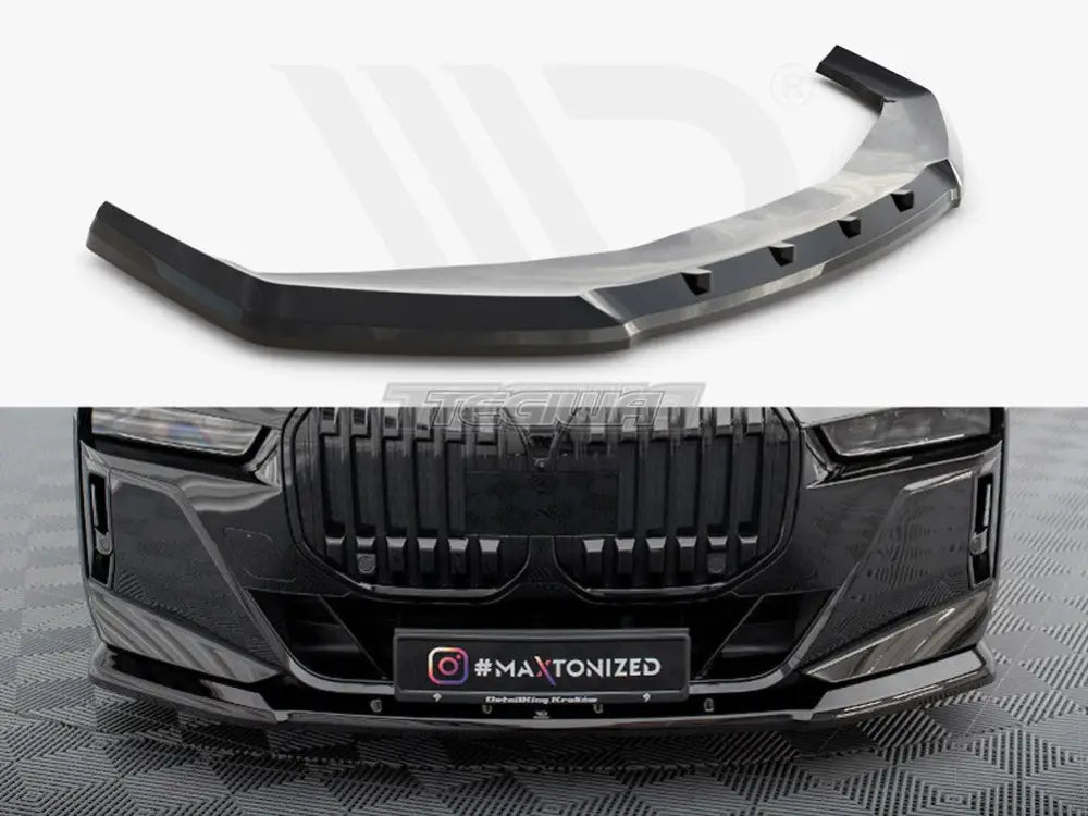 Maxton Design Front Splitter V.1 BMW 7-Series M-Pack M760e G70