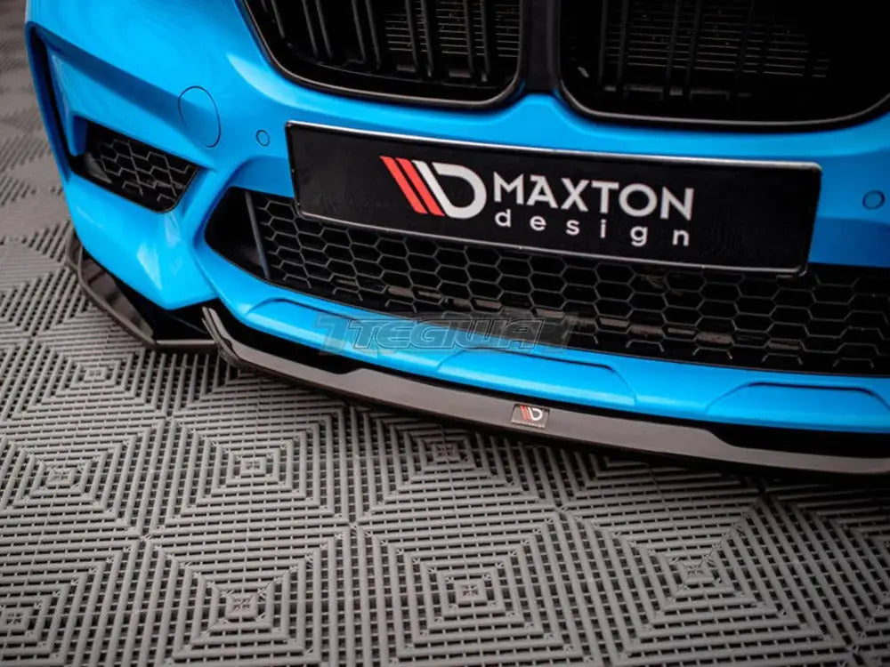 Maxton Design Front Splitter V.1 BMW M2 Competition F87 16-20