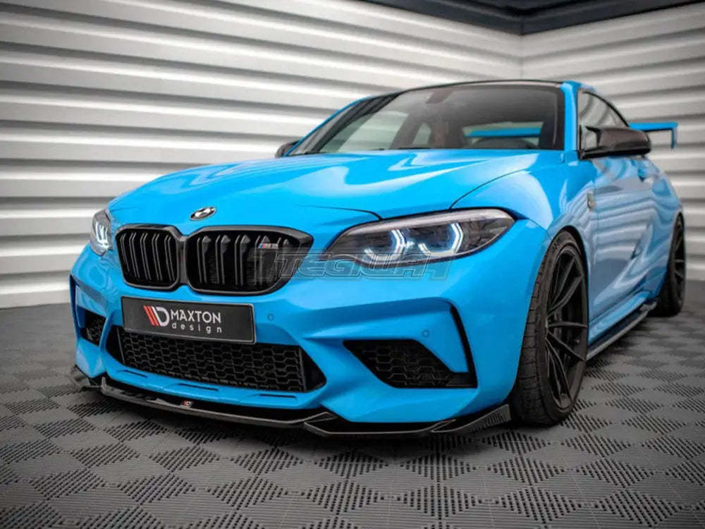 Maxton Design Front Splitter V.1 BMW M2 Competition F87 16-20