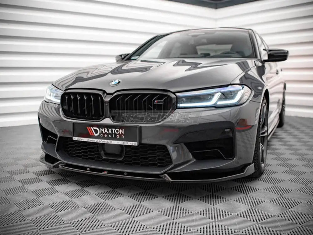 Maxton Design Front Splitter V.1 BMW M5 F90 Facelift 2020-