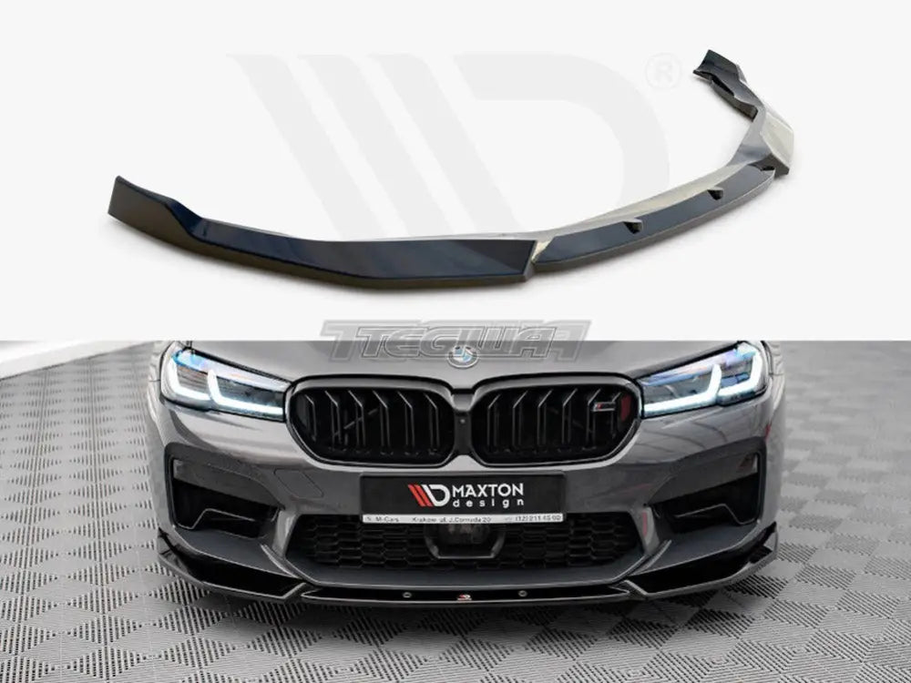 Maxton Design Front Splitter V.1 BMW M5 F90 Facelift 2020-