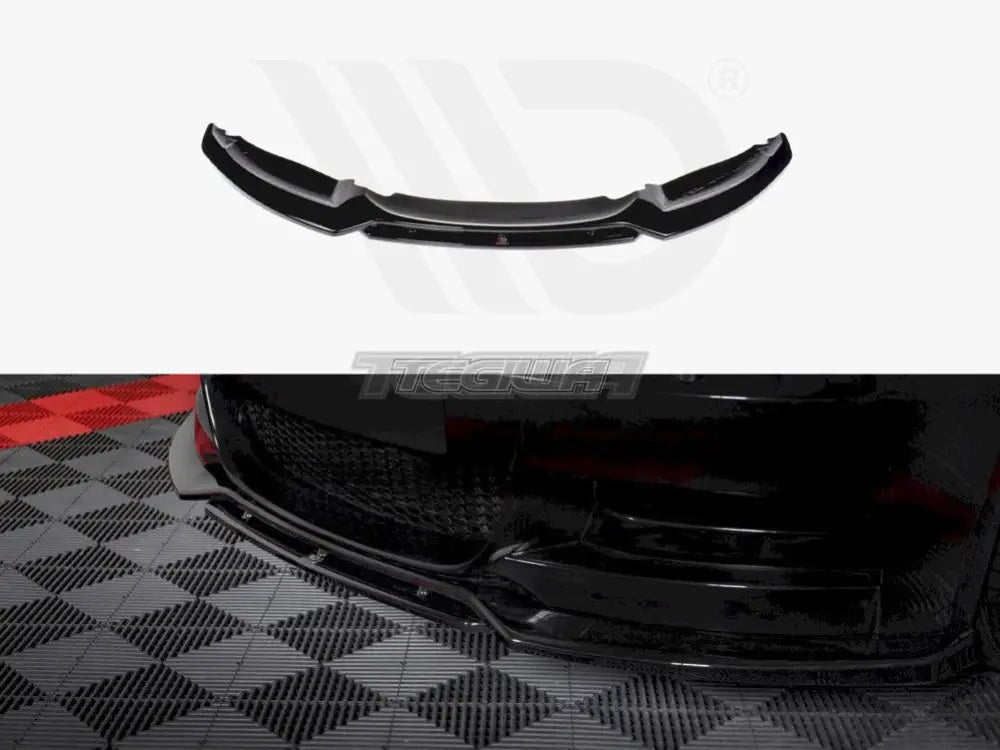 Maxton Design Front Splitter V.1 BMW 1-Series E82 Facelift M-sport 2007- 2013