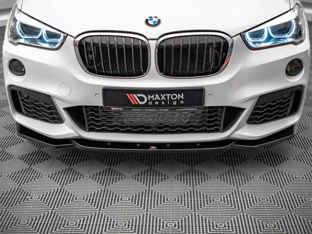 Maxton Design Front Splitter V.1 BMW X1 M-pack F48 15-19