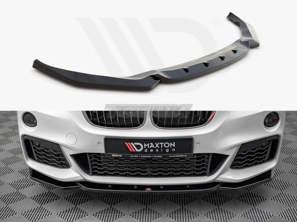 Maxton Design Front Splitter V.1 BMW X1 M-pack F48 15-19