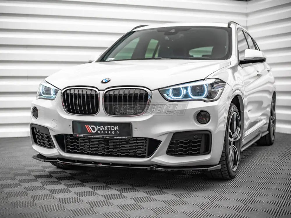 Maxton Design Front Splitter V.1 BMW X1 M-pack F48 15-19