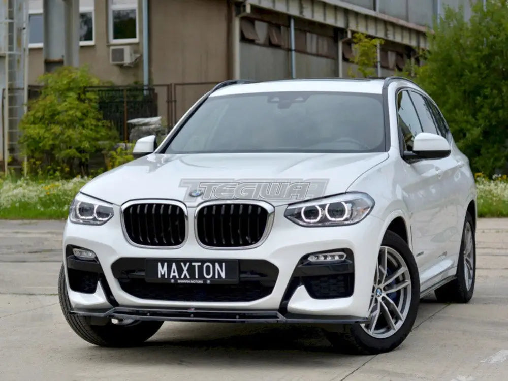 Maxton Design Front Splitter V.1 BMW X3 G01 M-pack 2018-UP