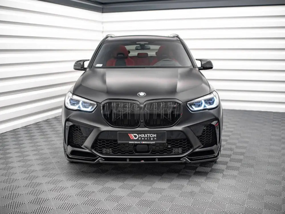 Maxton Design Front Splitter V.1 BMW X5M F95 2018-