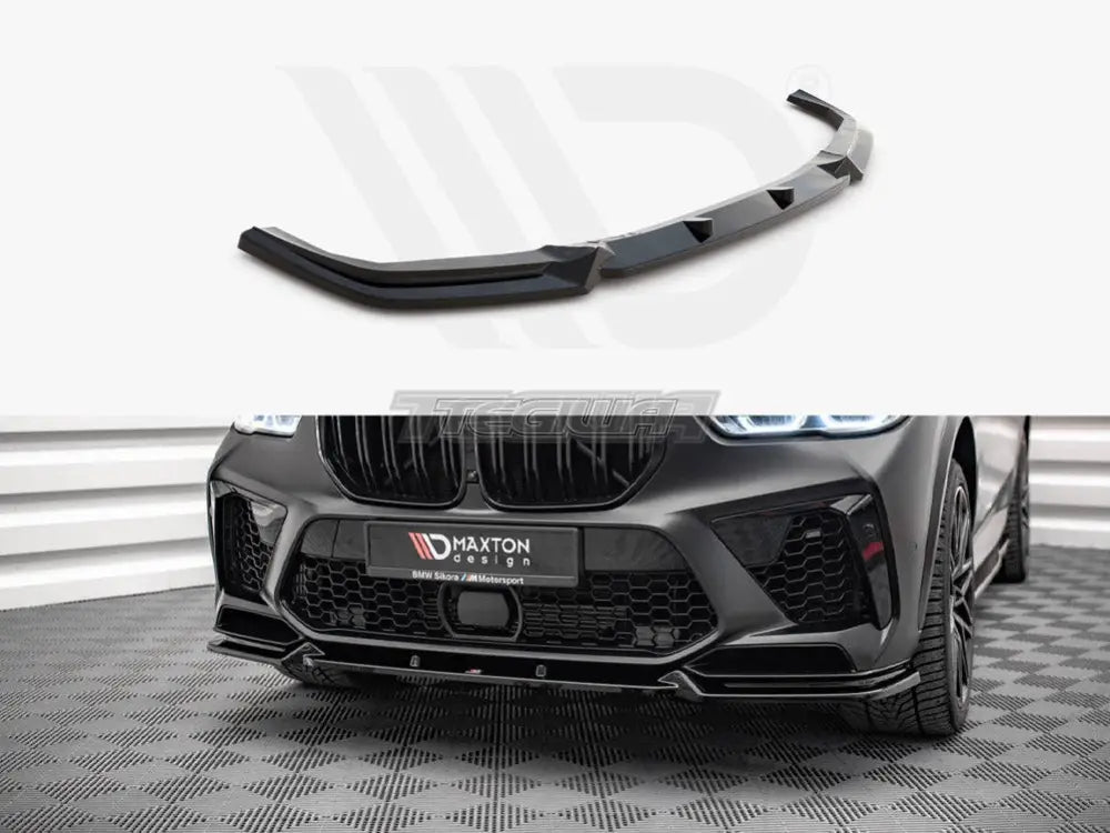 Maxton Design Front Splitter V.1 BMW X5M F95 2018-