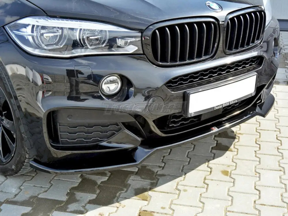 Maxton Design Front Splitter V.1 BMW X6 F16 M Sport 14-19