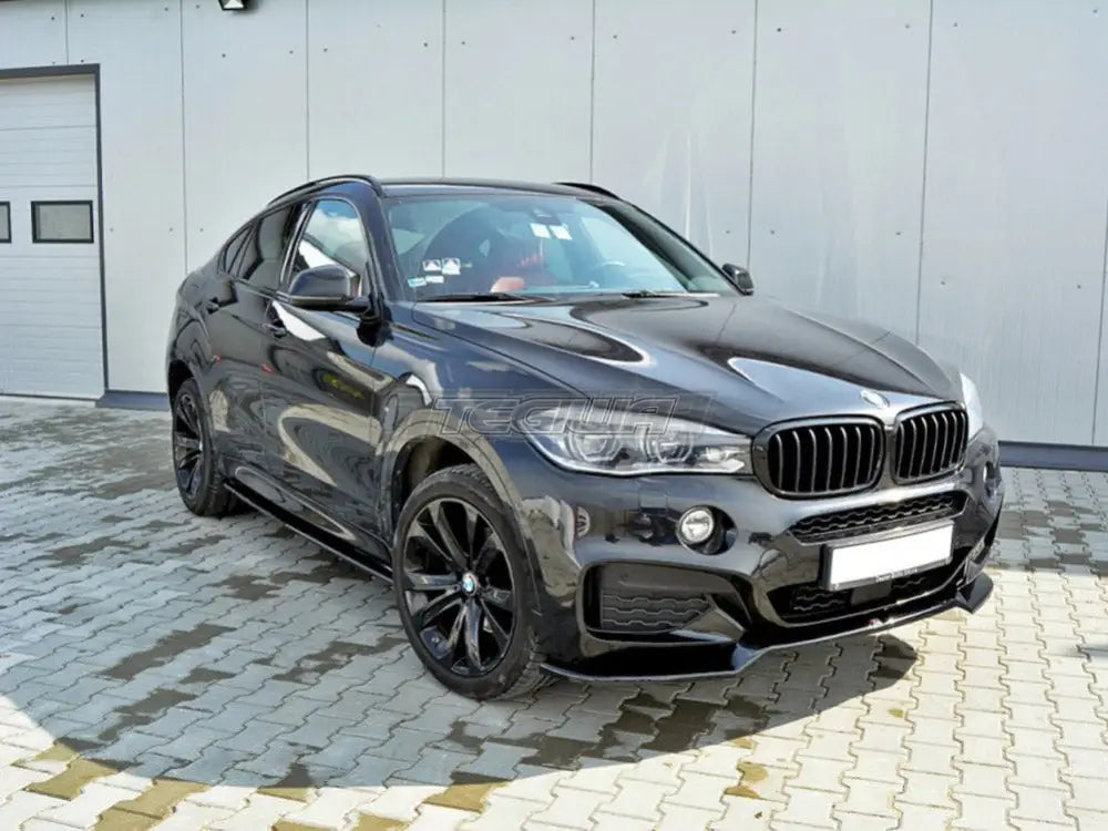 Maxton Design Front Splitter V.1 BMW X6 F16 M Sport 14-19