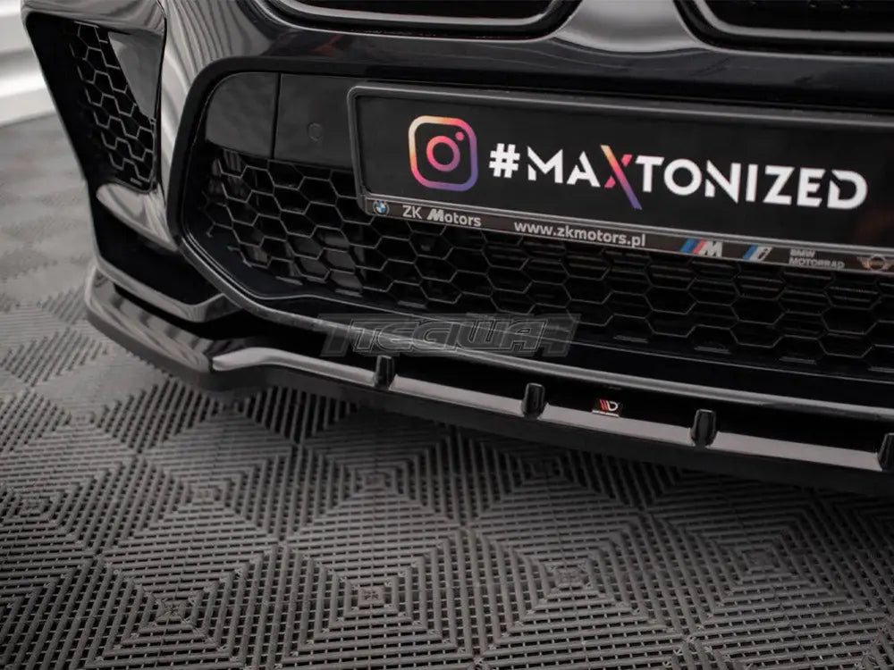 Maxton Design Front Splitter V.1 BMW X6 M F96