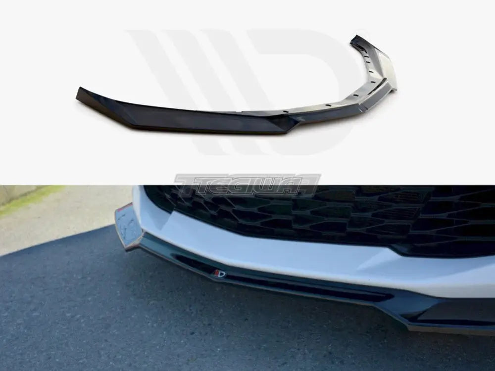 Maxton Design Front Splitter V.1 Chevrolet Camaro 6TH-GEN. Phase-i 2SS Coupe 2016-18