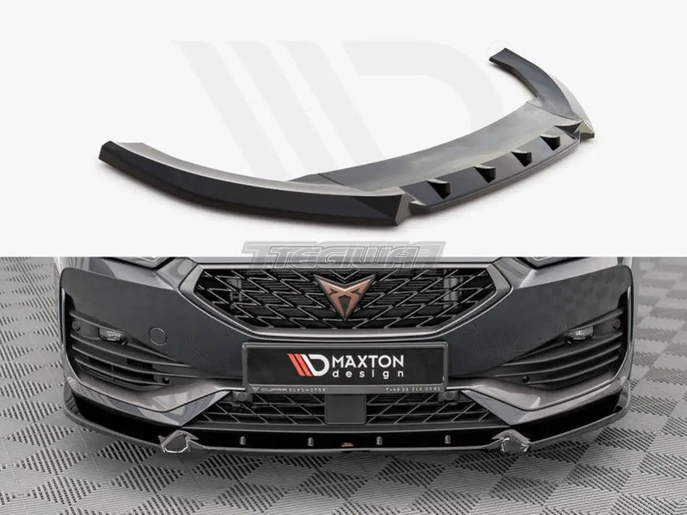 Maxton Design Front Splitter V.1 Cupra Leon 2020-