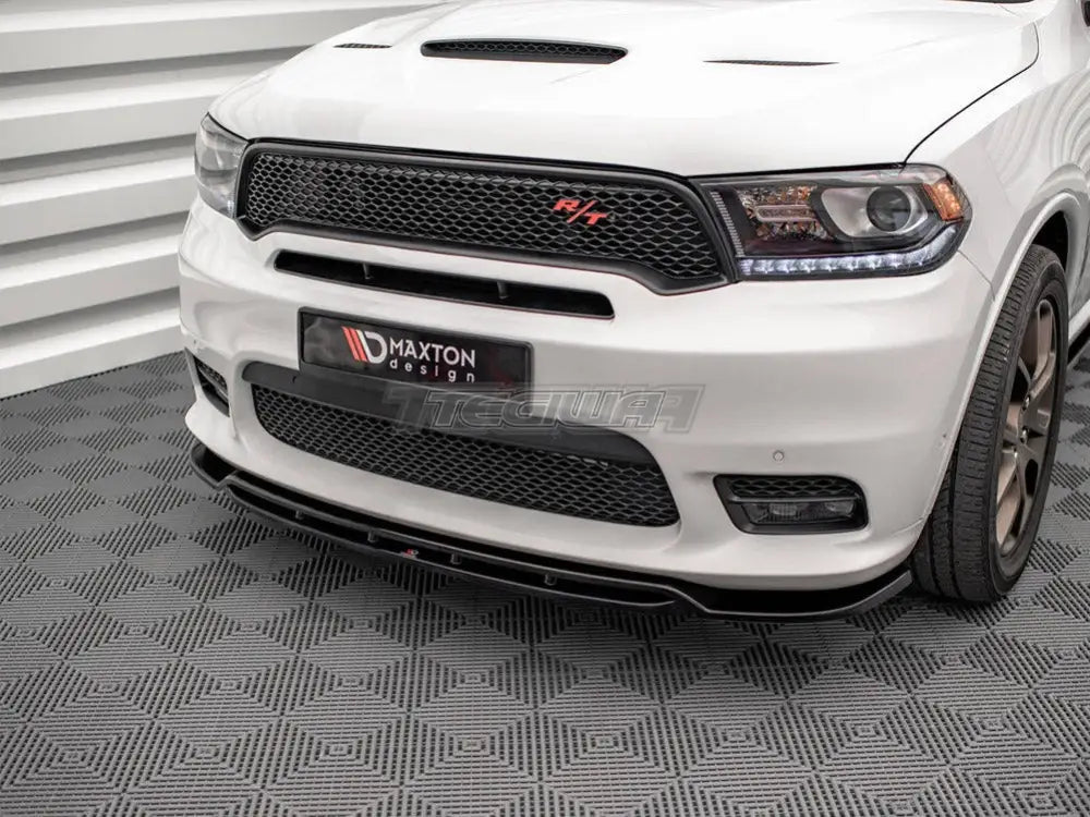 Maxton Design Front Splitter V.1 Dodge Durango RT MK3 Facelift 14-20