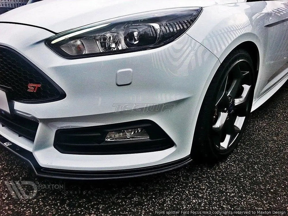 Maxton Design Front Splitter V.1 Focus ST MK3 Facelift Model