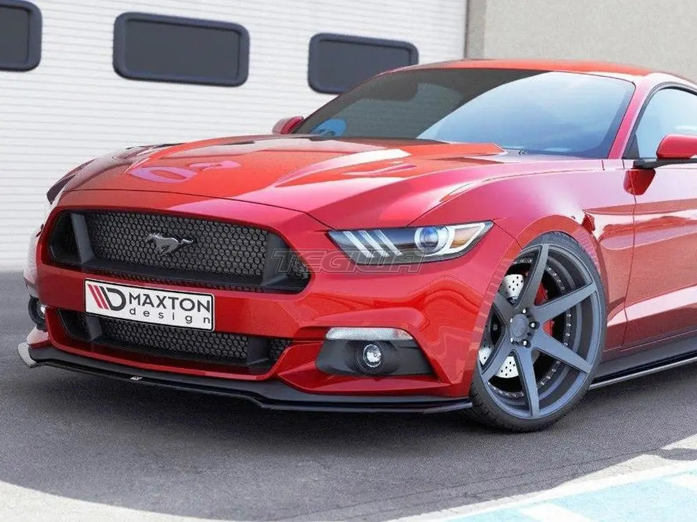 Maxton Design Front Splitter V.1 Ford Mustang MK6 2014-17