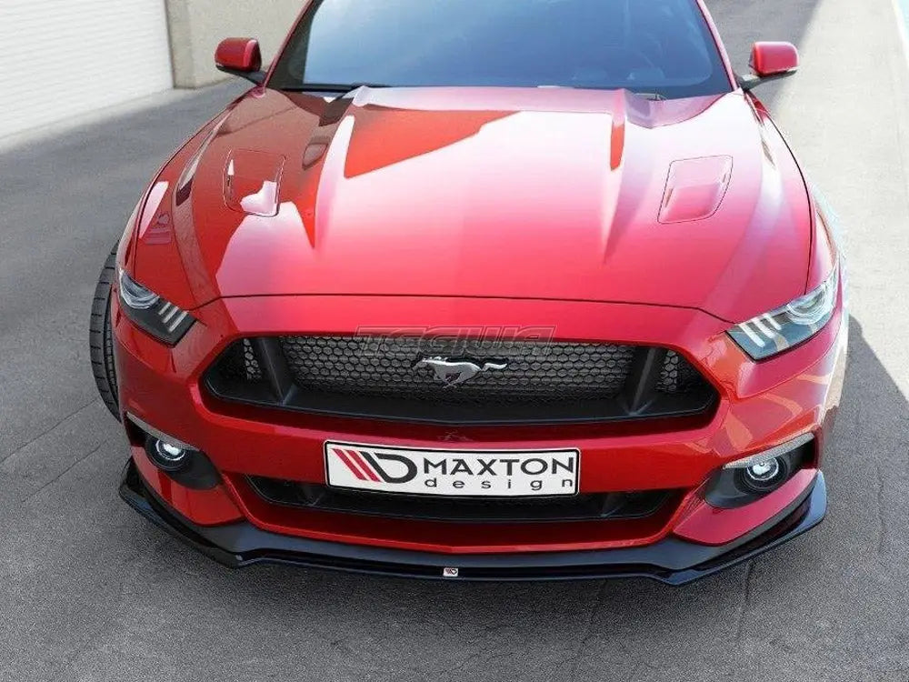 Maxton Design Front Splitter V.1 Ford Mustang MK6 2014-17