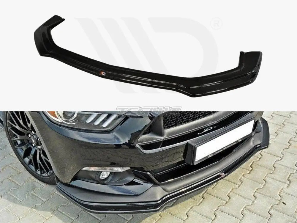 Maxton Design Front Splitter V.1 Ford Mustang MK6 GT 01-17