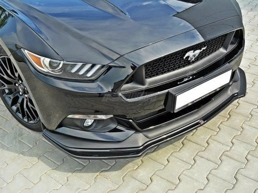 Maxton Design Front Splitter V.1 Ford Mustang MK6 GT 01-17