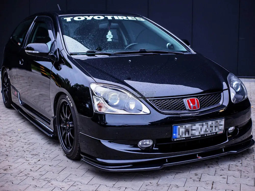 Maxton Design Front Splitter V.1 Honda Civic EP3 MK7 Type-r s Facelift 03-06