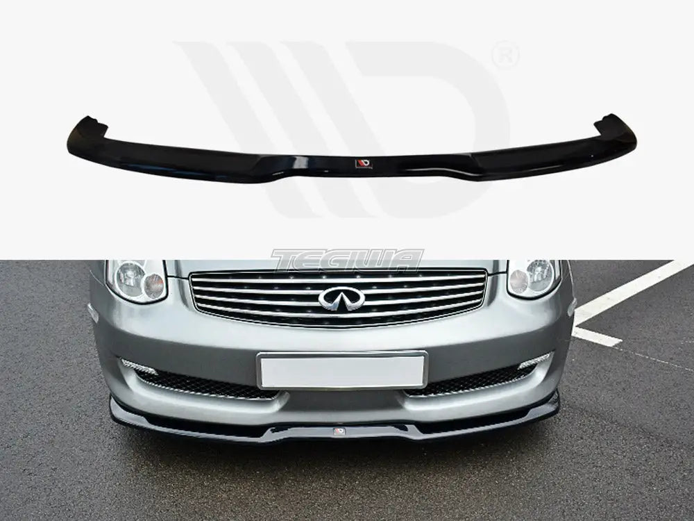 Maxton Design Front Splitter V.1 Infiniti G35 Coupe 09-07