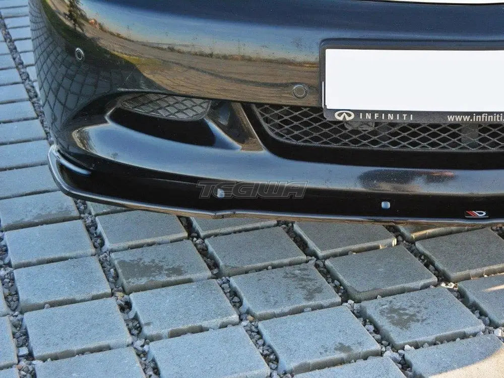 Maxton Design Front Splitter V.1 Infiniti G37 Sedan 09-10