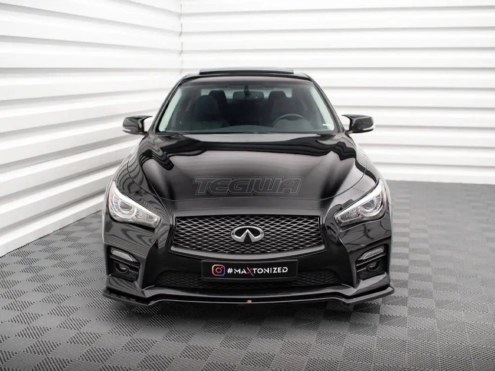 Maxton Design Front Splitter V.1 Infiniti Q50 S Mk1