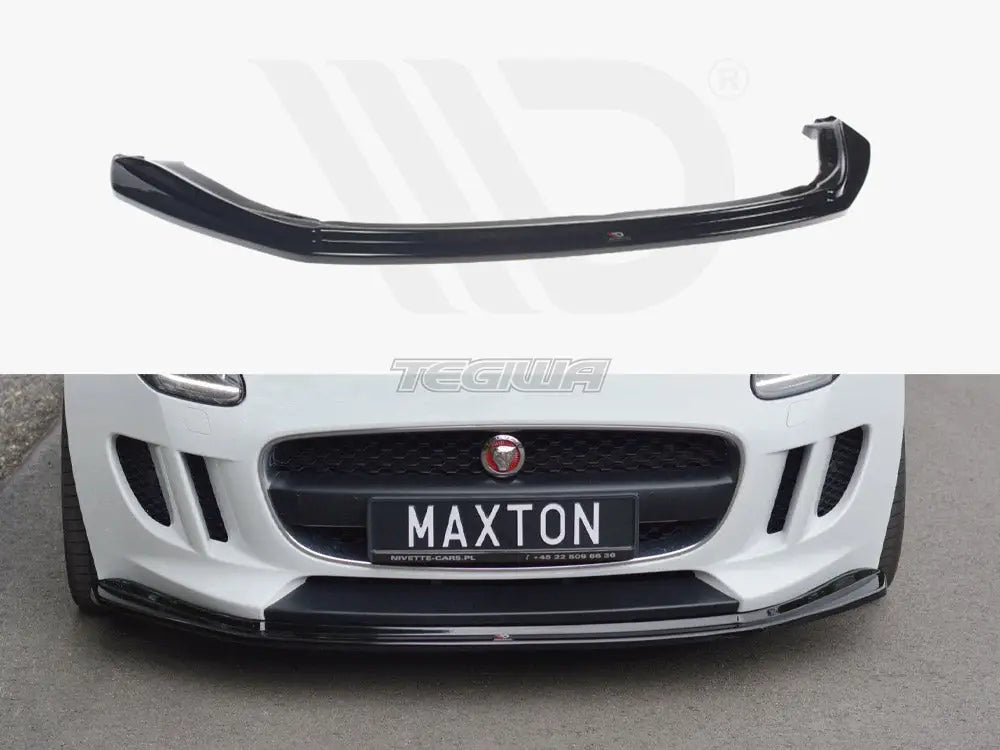 Maxton Design Front Splitter V.1 Jaguar F Type 2013-16