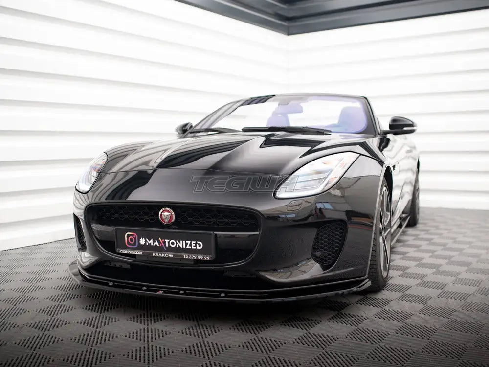 Maxton Design Front Splitter V.1 Jaguar F-Type Mk1 Facelift