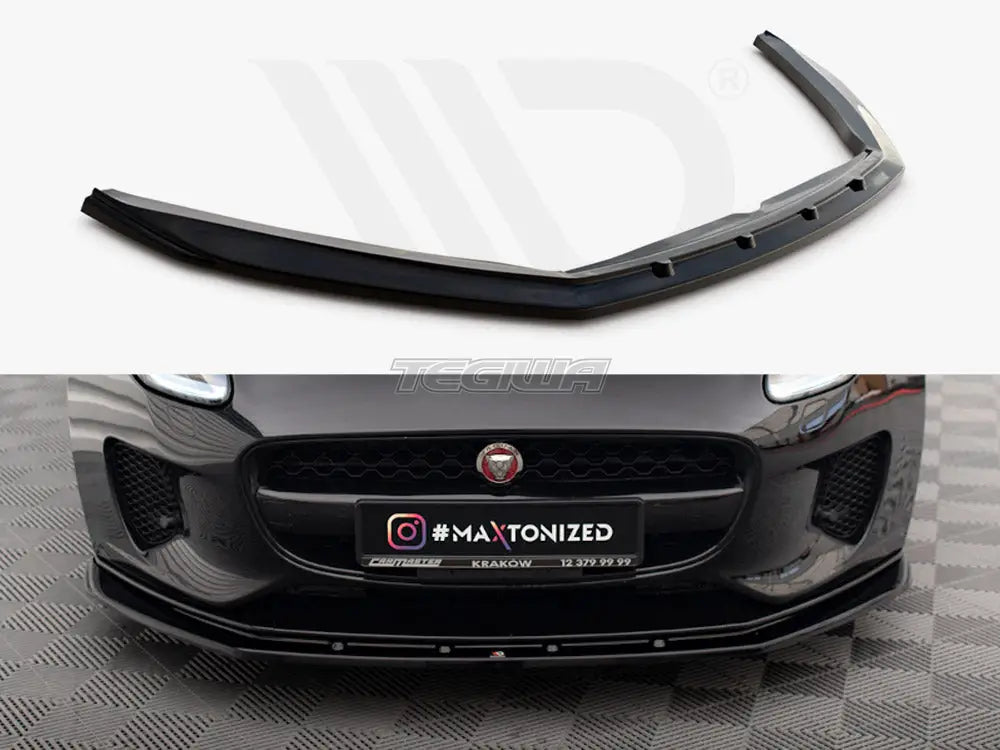 Maxton Design Front Splitter V.1 Jaguar F-Type Mk1 Facelift