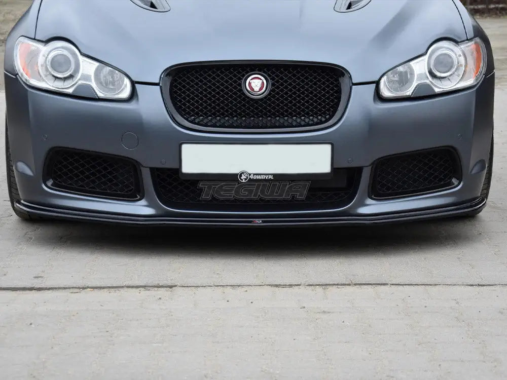 Maxton Design Front Splitter V.1 Jaguar XF- R 09-11