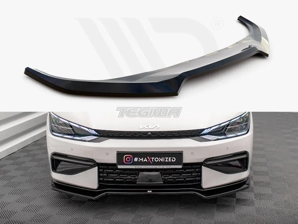 Maxton Design Front Splitter V.1 Kia EV6 GT-Line Mk1