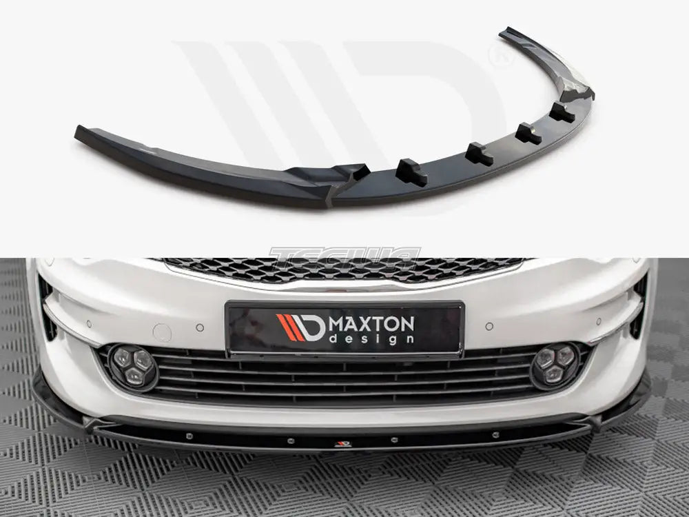 Maxton Design Front Splitter V.1 KIA Optima MK4 18-20